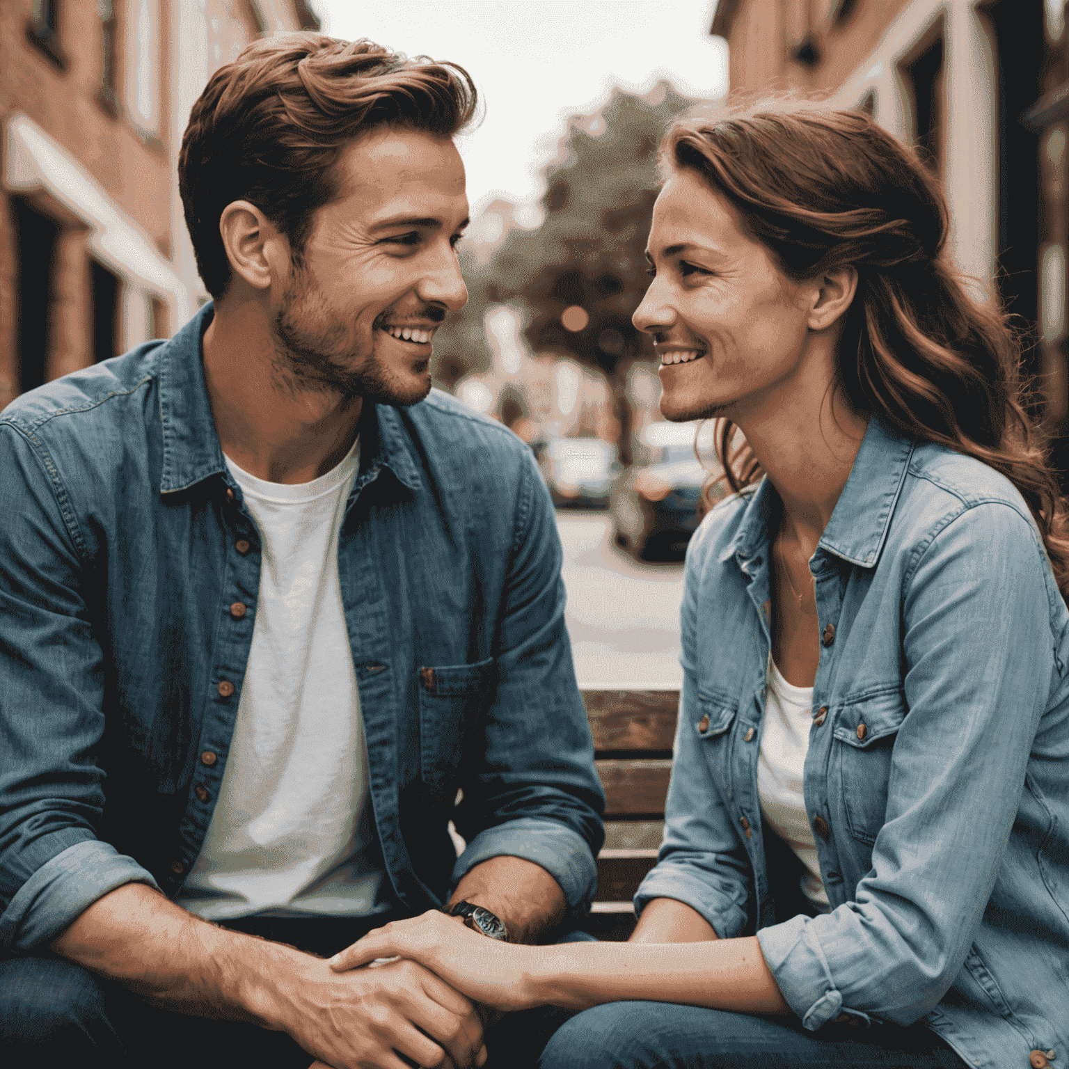 Couple having a heartfelt conversation, demonstrating effective communication